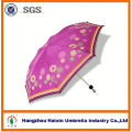 2015 Latest Best Selling Custom 3 fold umbrella from shenzhen factory
